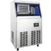 Photo 1 of 33 lb. Bin Stainless Steel Construction Freestanding Ice Maker Machine with 90 - 100 lb. / 24 H Commercial Ice Maker
