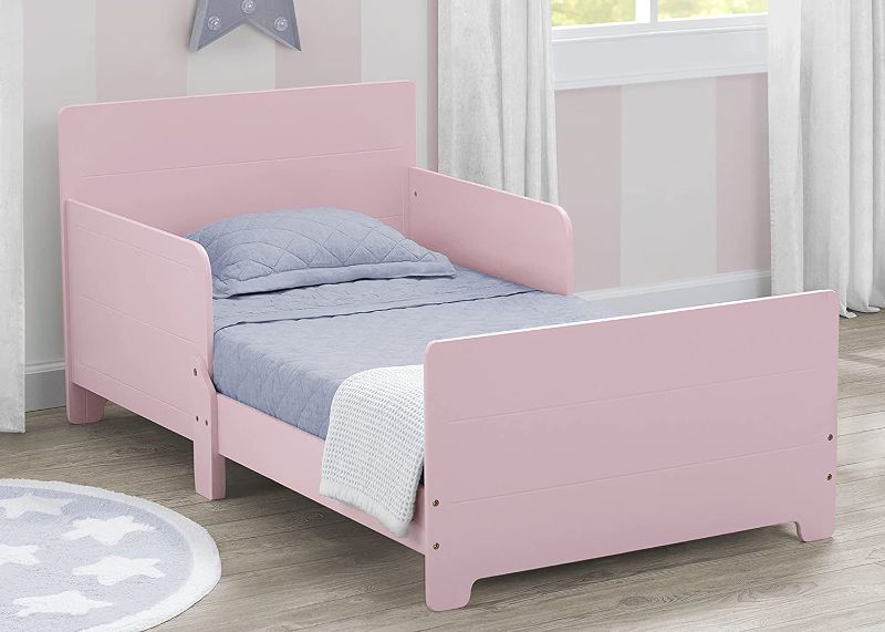 Photo 1 of Delta Children MySize Wood Toddler Bed - Greenguard Gold Certified, Dusty Rose