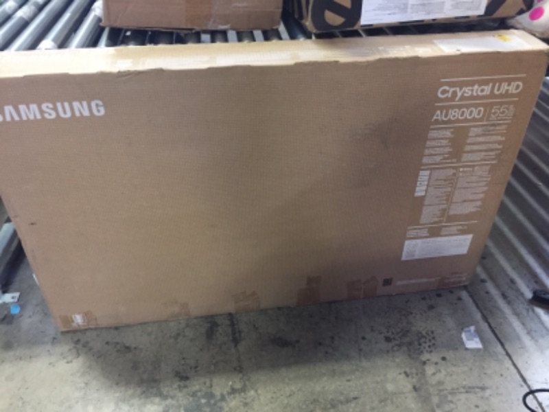 Photo 2 of 55" Class 8000 Series LED 4K UHD Smart Tizen TV, MINOR SCUFFS ON BACK FROM PACKAGING 