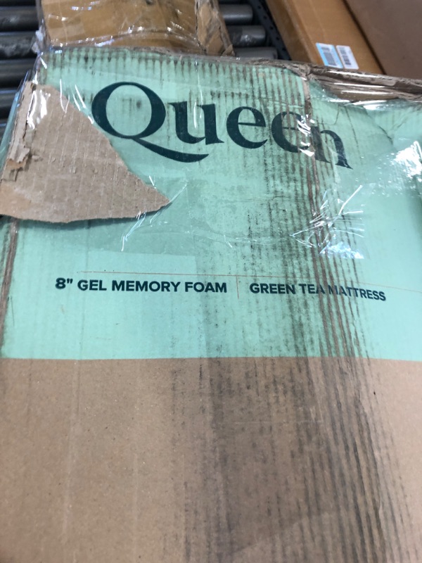 Photo 4 of Zinus 8" Gel-Infused Green Tea Memory Foam Mattress, Queen