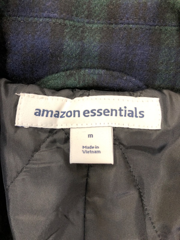 Photo 3 of Amazon Essentials Men's Double-Breasted Heavyweight Wool Blend Peacoat
SIZED MEDIUM
