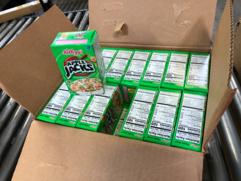 Photo 2 of 
Kellogg's Apple Jacks Breakfast Cereal, Original, .95oz (70 Count)
AUG -14-2022