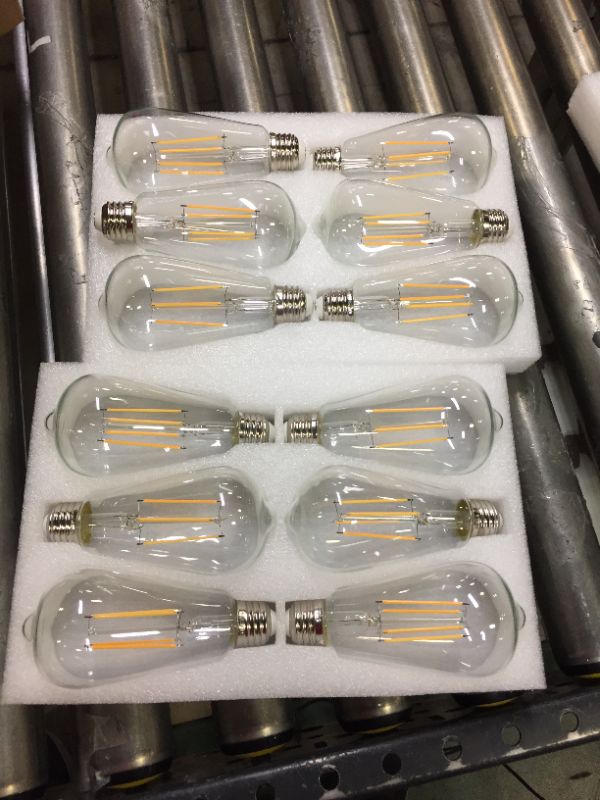 Photo 3 of 12Packs Vintage LED Edison Bulbs