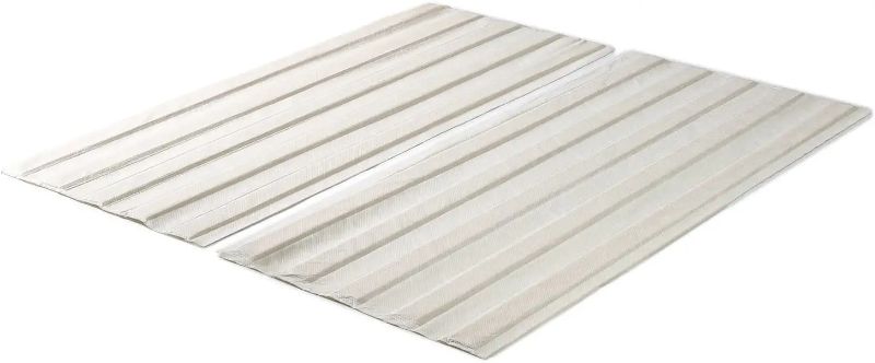 Photo 1 of 
ZINUS Compack Fabric Covered Wood Slats / Bunkie Board / Box Spring Replacement, Natural, King
Size:King
Pattern Name:Slats
