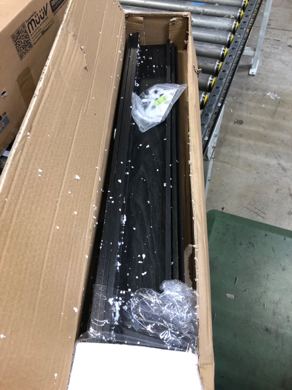 Photo 1 of 36 inch black shelves 