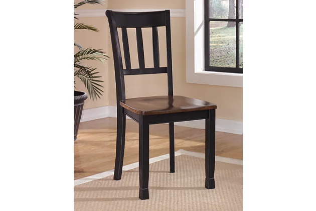 Photo 1 of Ashley Owingsville Dining Room Side Chair (QTY 2) D580-02
