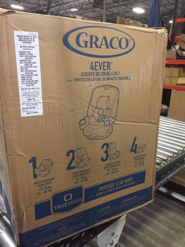 Photo 8 of Graco 4Ever 4 in 1 Car Seat featuring TrueShield Side Impact Technology
