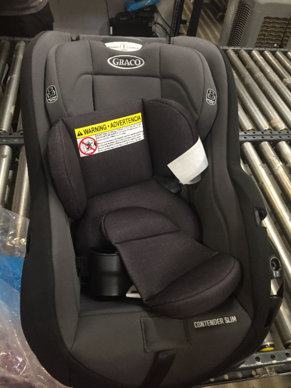 Photo 3 of Graco Contender Slim Convertible Car Seat, West Point
