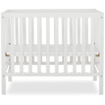 Photo 1 of Dream On Me, Edgewood 4-in-1 Convertible Mini Crib, White
