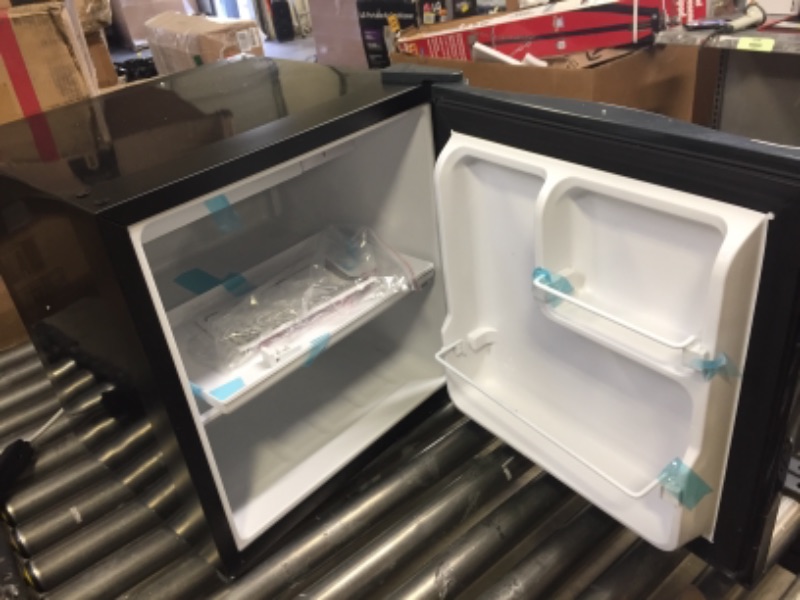 Photo 1 of BLACK+DECKER 1.7 cu. ft. Mini Fridge in Black