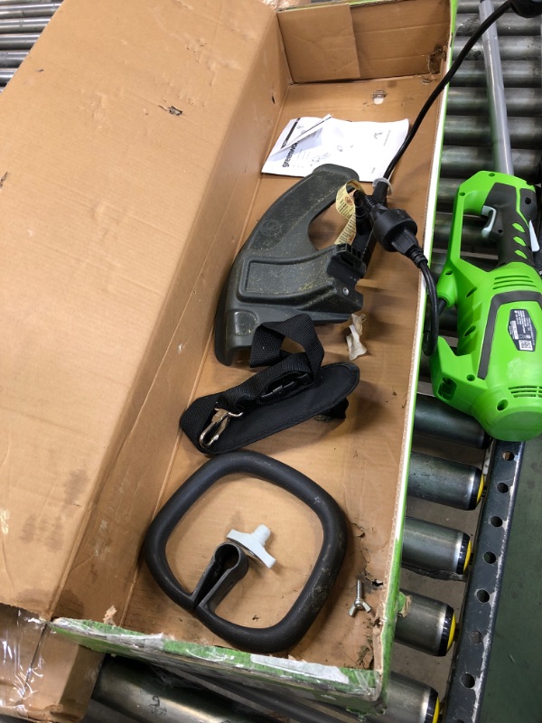 Photo 4 of Greenworks 18-Inch 10 Amp Corded String Trimmer (Attachment Capable) 21142