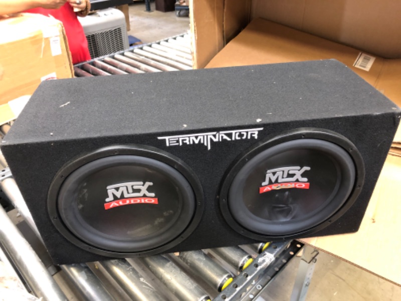 Photo 2 of PARTS ONLY---MTX Audio Terminator Series TNE212D 1** SPEAKERS DON'T WORK