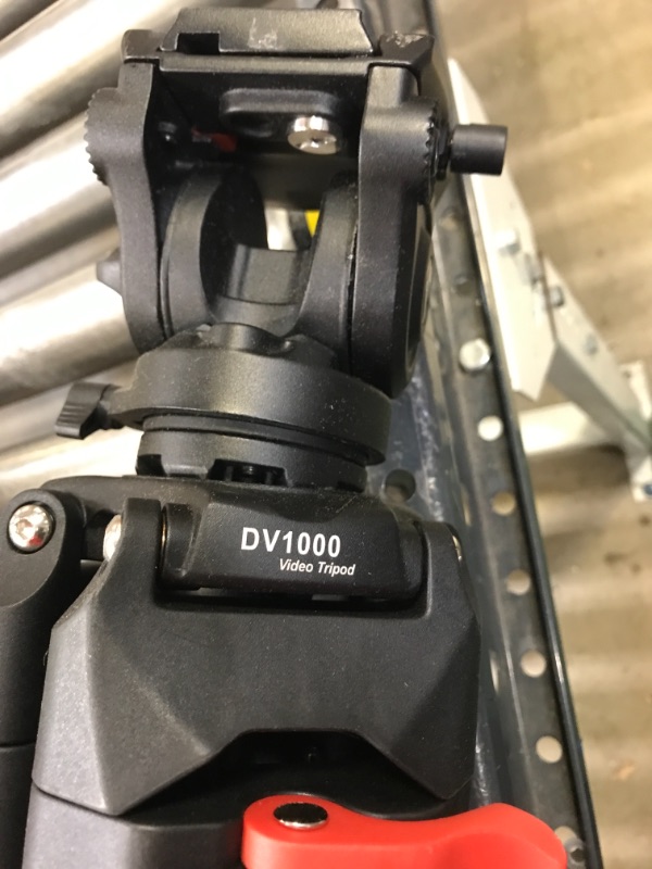 Photo 4 of Heavy Duty Tripod Professional Video Tripod Aluminium 72inch with 360 Degree Fluid Head for Canon Nikon DSLR Camcorder Cameras
