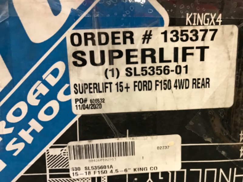 Photo 4 of 2015-2022 F150 4WD King OEM Performance Series 2.5 Piggyback Rear Shocks (Pair) 25001-356
