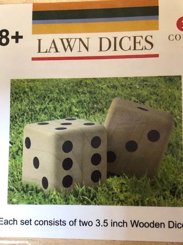Photo 1 of 2CT Lawn Dices (4 Pack) 