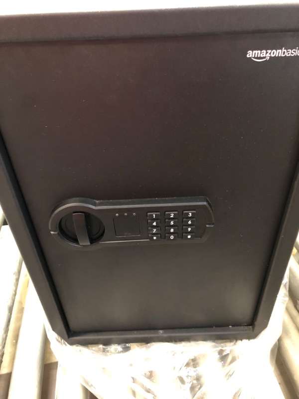 Photo 2 of Amazon Basics Steel Home Security Safe with Programmable Keypad - Secure Documents