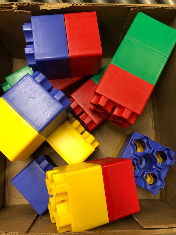 Photo 2 of 24pc Jumbo Blocks - Beginner Set (Made in the USA)
