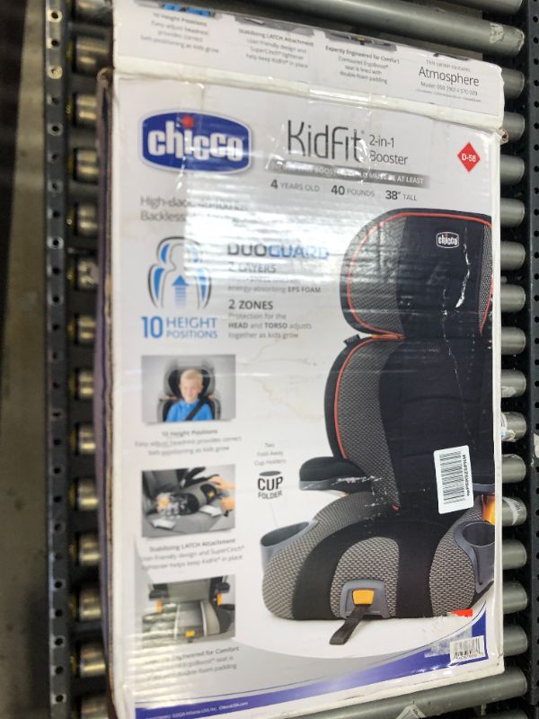 Photo 2 of Chicco KidFit 2-in-1 Belt Positioning Booster Car Seat - Atmosphere