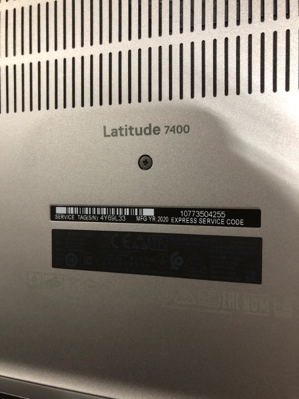 Photo 7 of Dell Latitude 7400 Laptop, 14.0 inches FHD (1920 x 1080) Touchscreen, Intel Core 8th Gen i7-8665U, 16GB RAM, 256GB SSD, Windows 11 Pro(Renewed)
