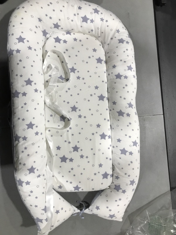 Photo 1 of Haus and Kinder Baby Sleeping Bag | Cotton Bedding Set for Infants and New Born Baby | Carry Nest and Portable Bassinet for 0-24 Months | Sleeping Pod Bed (Go Little Rockstar)