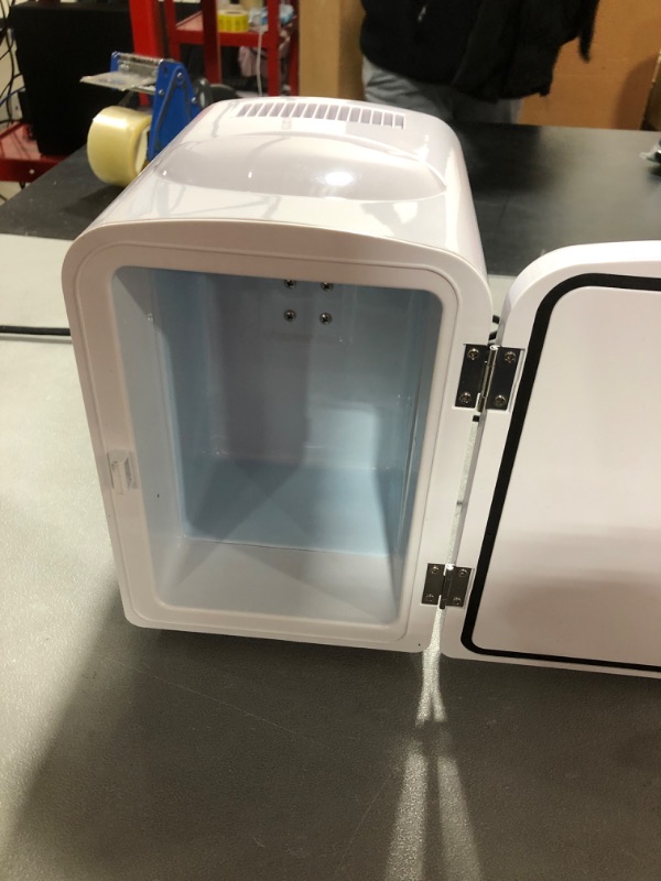 Photo 1 of KOUDERA 4L Mini Portable Compact Personal Fridge Cooler and Warmer with AC DC Power, Small Refrigerator for Skincare, Breast Milk - Home and Travel- Gift -...
