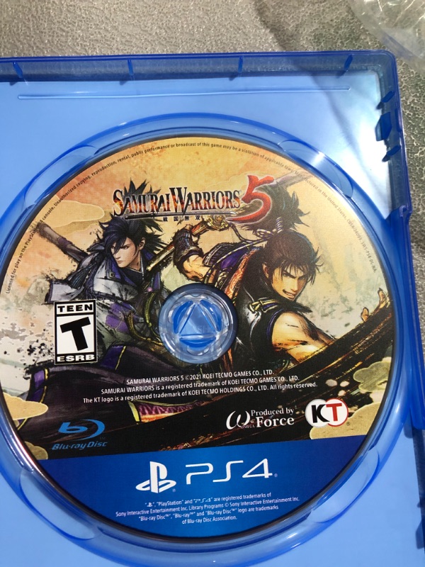 Photo 2 of Samurai Warriors 5 Koei Tecmo America Corp. PlayStation 4 040198003292
