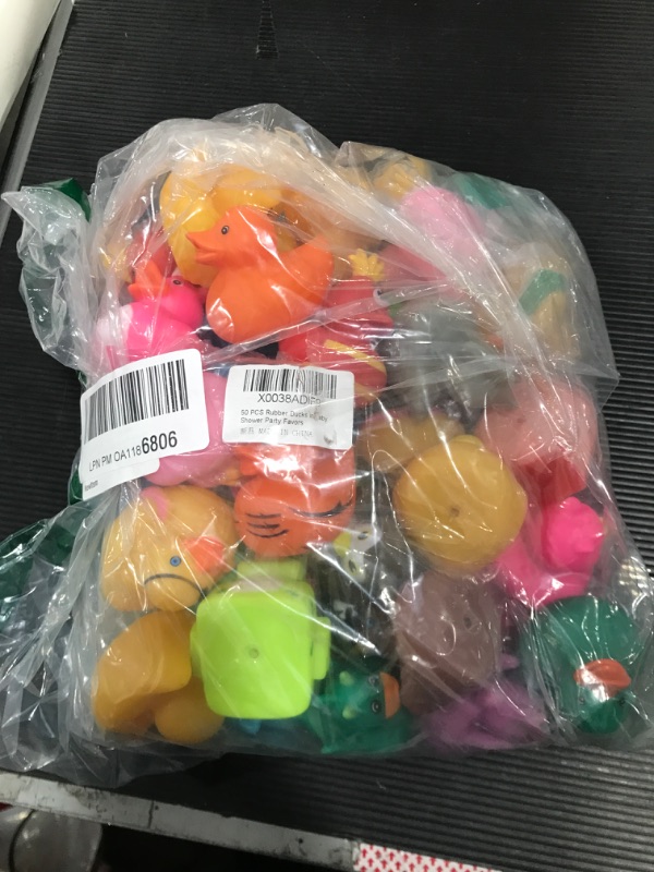 Photo 1 of 50 pcs rubber ducks