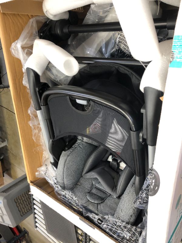 Photo 3 of Evenflo Pivot Xpand Modular Travel System with Safemax Infant Car Seat-Percheron