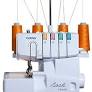 Photo 1 of  Brother 1034D 3 or 4 Thread Serger with Easy Lay In Threading White

