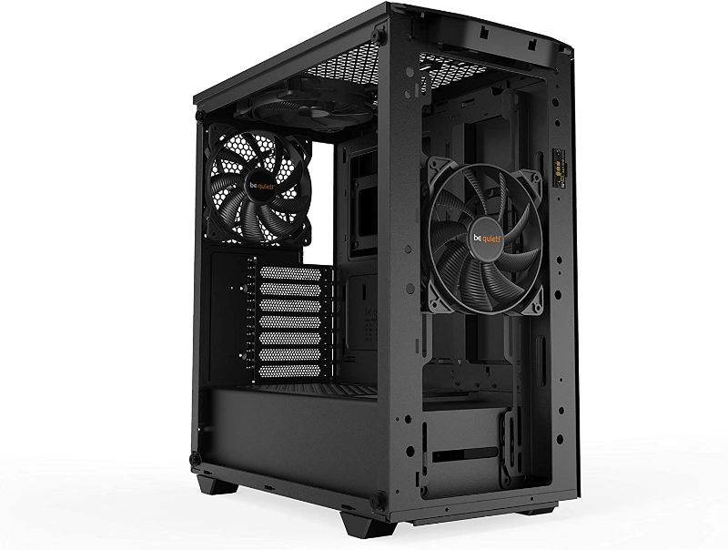 Photo 1 of be quiet! Pure Base 500DX Black, Mid Tower ATX case, ARGB, 3 pre-installed Pure Wings 2, BGW37, tempered glass window
