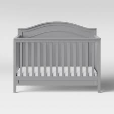 Photo 1 of CHARLIE 4-IN-1 CONVERTIBLE CRIB - GREY