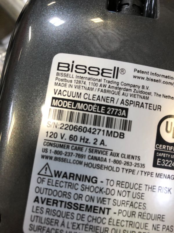 Photo 4 of BISSELL Featherweight PowerBrush Stick Vacuum, Gray
