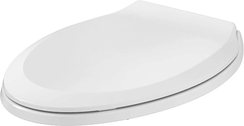 Photo 1 of American Standard 5503A00B.020 Slow Elongated Closed Front Toilet Seat, White
