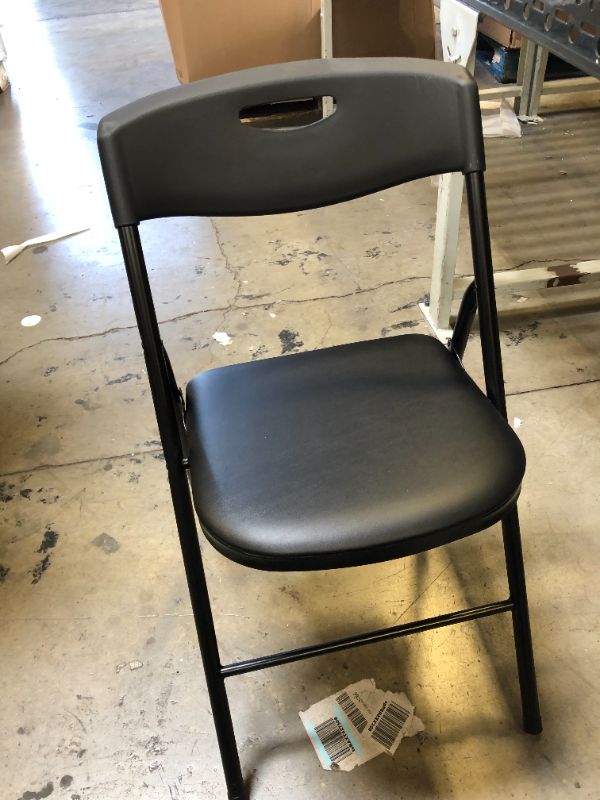 Photo 1 of FOLDING CHAIR BLACK 