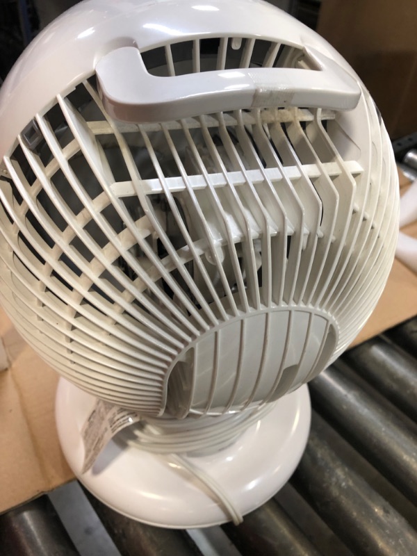 Photo 3 of  Portable Compact Small Oscillating Fan, White