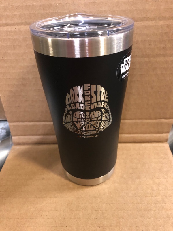 Photo 2 of 20oz Stainless Steel Tervis Tumbler with Lid - The Mandalorian Lord Vader