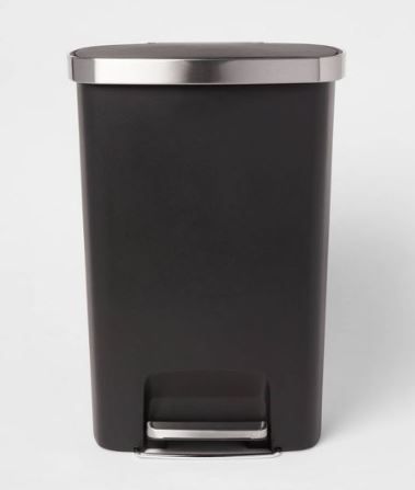 Photo 1 of 50L Plastic Front Stage Step Trash Can - Brightroom™

