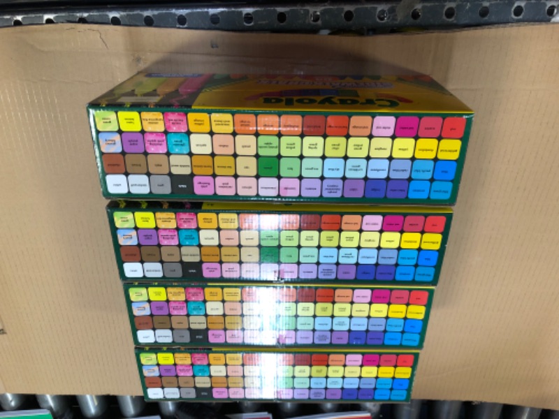 Photo 1 of Crayola Washable Sidewalk Chalk 64 Colors----PACK OF 4