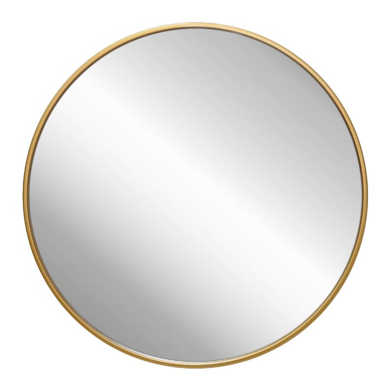 Photo 1 of 24 INCH ROUND GOLD MIRROR