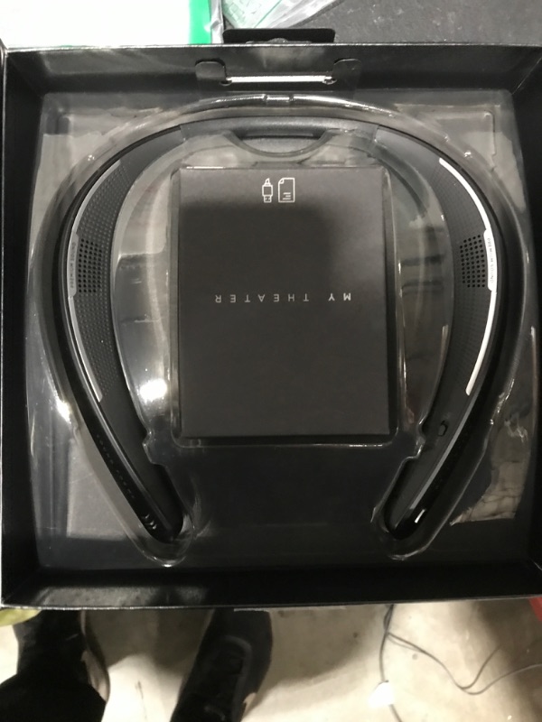 Photo 1 of EM-Tech My Theater Wearable Neckband Mobile Bluetooth Speaker (Black)