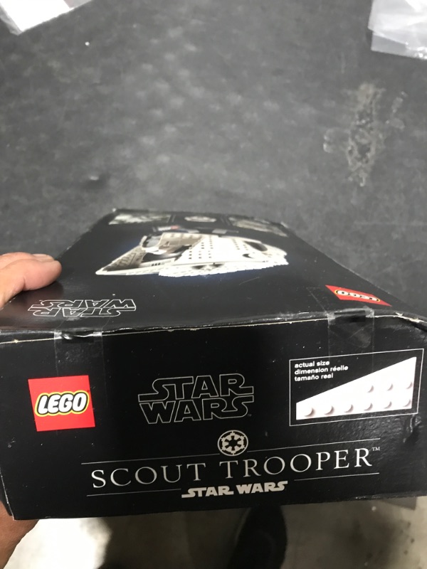 Photo 2 of LEGO Star Wars Scout Trooper Helmet 75305 Collectible Building Toy, New 2021 (471 Pieces)