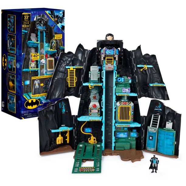 Photo 1 of Batman, Bat-Tech Batcave, Giant Transforming Playset
