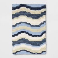 Photo 1 of  Waves Area Rug Blue/Green - Pillowfort™, 66 Inches (L), 48 Inches (W)