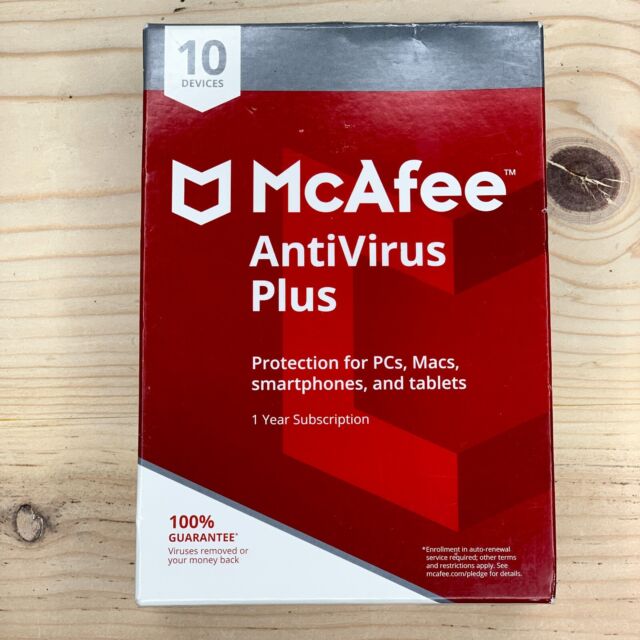 Photo 1 of McAfee Antivirus Plus 10 Devices PC Mac Virus Malware Protection Software
