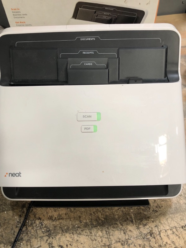 Photo 2 of The Neat Company NeatDesk Desktop Scanner and Digital Filing System, Home Office Edition, 2005410
