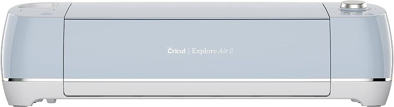 Photo 1 of **Parts Only** NON FUNCTIONAL**Cricut Explore Air 2 - A DIY Cutting Machine for all Crafts, Create Customized Cards, Home Decor & More, Bluetooth Connectivity, Compatible with iOS, Android, Windows & Mac, blue
