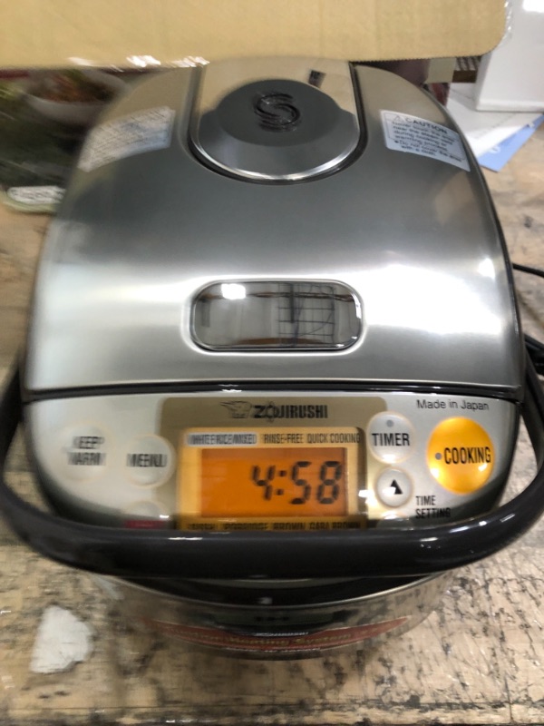 Photo 1 of Zojirushi NP-GBC05 Micom Rice Cooker and Warmer

