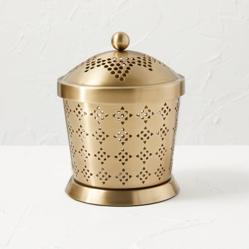 Photo 1 of (X2) Bath Canister Brass - Opalhouse™ Designed with Jungalow™
