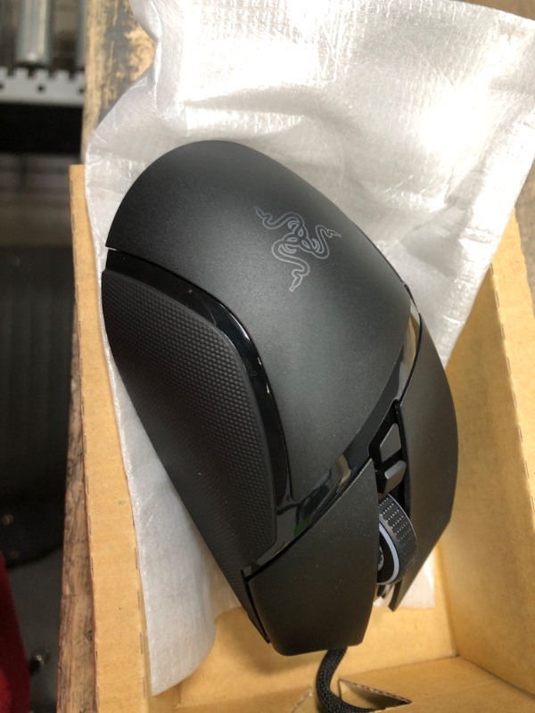 Photo 2 of Razer Basilisk V3 Customizable Ergonomic Gaming Mouse: Fastest Gaming Mouse Switch - Chroma RGB Lighting - 26K DPI Optical Sensor - 11 Programmable Buttons - HyperScroll Tilt Wheel - Classic Black