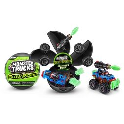 Photo 1 of 5 Surprise Monster Trucks Glow Riders Series 2 Mystery Collectible Capsule

